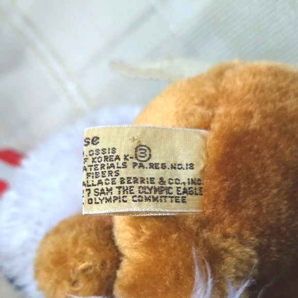 1984 L.A. Olympics, Sam the Olympic Eagle Plush - Picture 9 of 14